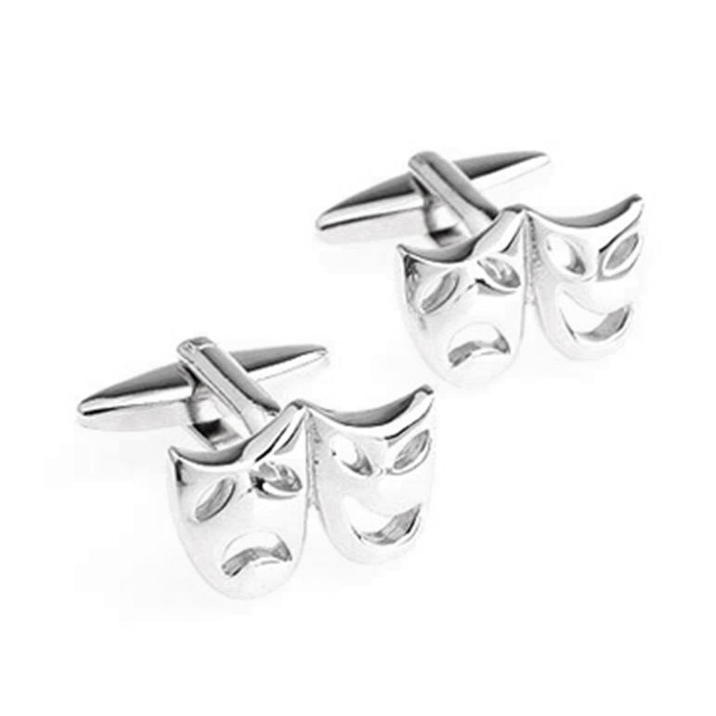 Drama Mask Cufflinks