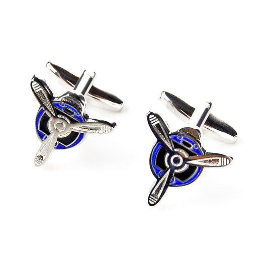 Airplane Propeller Cufflinks