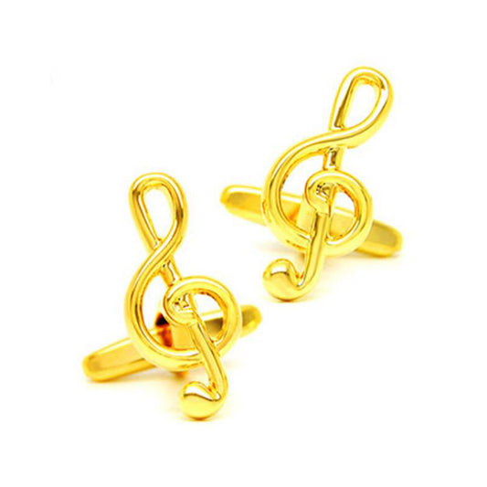 Treble Clef Music Note Cufflinks